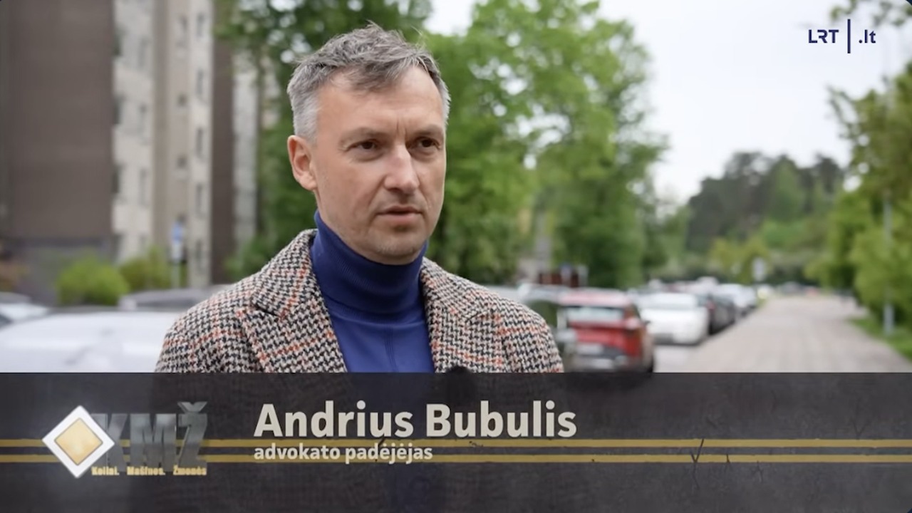 Andrius Bubulis TV laidoje