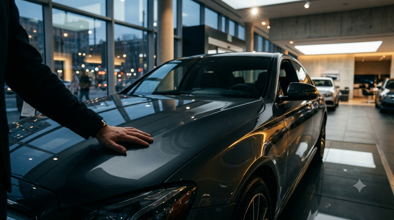 Naujas automobilis salone su defektu – pirkėjo nusivylimas